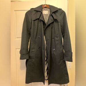 Banana Republic Women’s Trench Coat Black XS